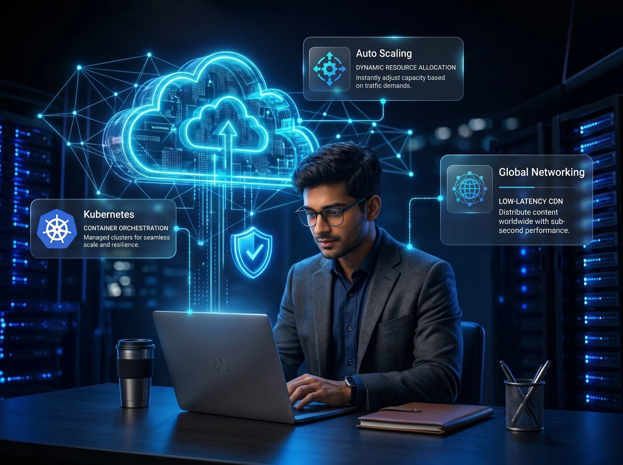AI and automation — developer scaling instances and CDN parameters