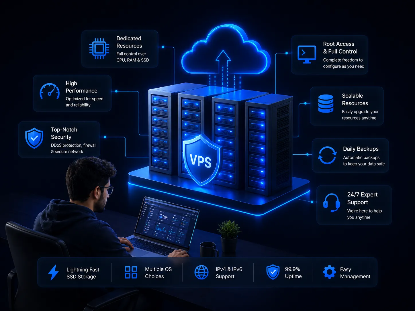 KVM cloud infrastructure usage stats
