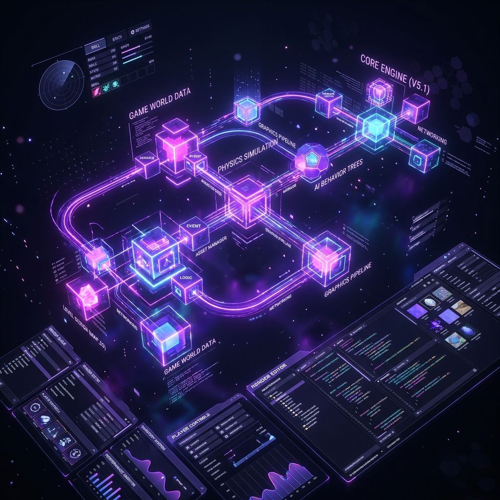 High-performance rendering engine